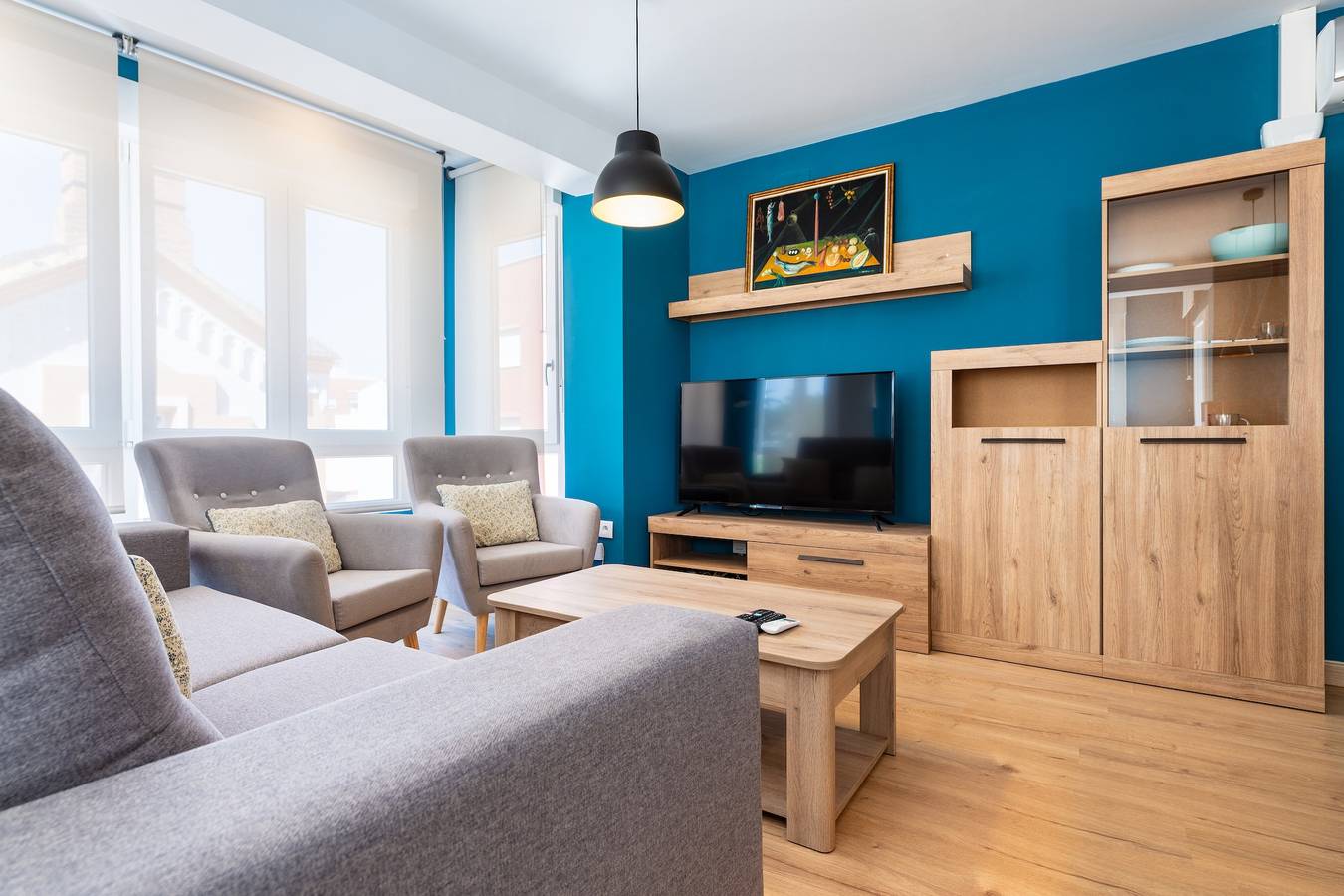 Apartamento entero, Apartamento 'Benicarló' con vistas al mar, Wi-Fi y aire acondicionado in Benicarló, Costa del Azahar