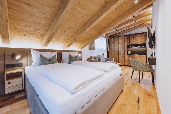 Hotel für 3 Personen, mit Sauna und Pool sowie Garten und Seeblick, kinderfreundlich in Kaprun - 4