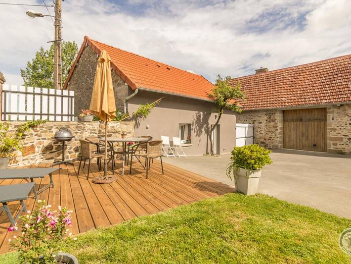 Gîte pour 4 personnes, avec jardin