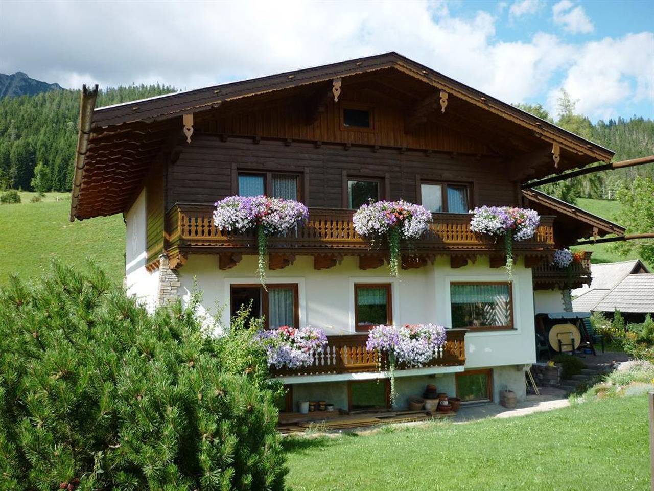 Ganze Ferienwohnung, Haus Harmonika - Ferienwohnung/1 Schlafraum/Dusche, Wc in Ramsau am Dachstein, Schladming-Dachstein