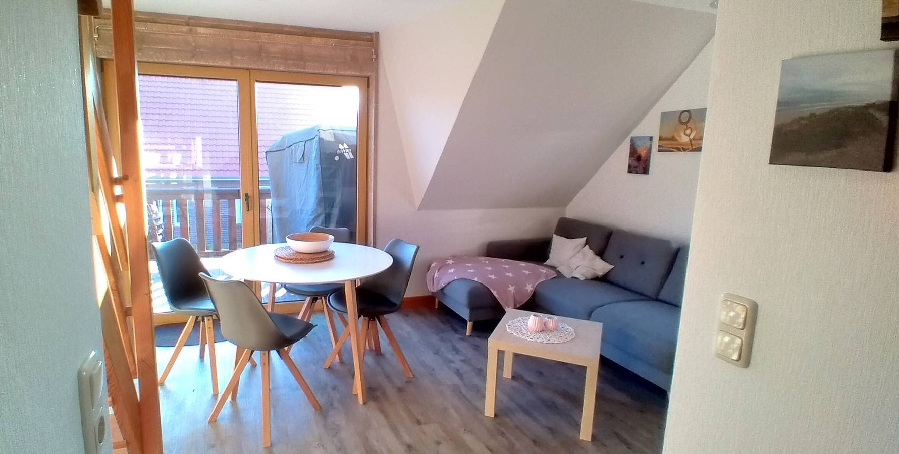 Ganze Ferienwohnung, Ferienhaus Warrings - Fw Strandflieder - Deichstraße 17 c in Horumersiel, Wangerland