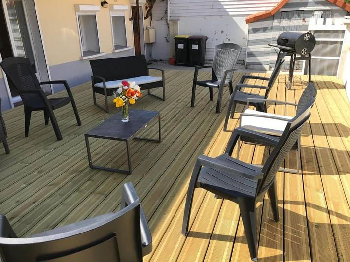 Location de vacances pour 12 personnes, avec terrasse, adapté aux familles à Marquise - 4