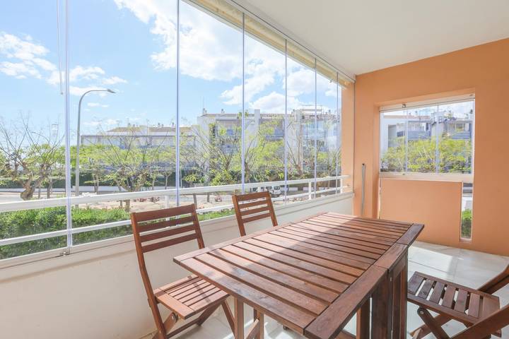 Ganze Ferienwohnung, Las Americas - Wunderschöne Wohnung am Strand mit Gemeinschaftspool und kostenlosem Wifi in Urbasur, Isla Cristina