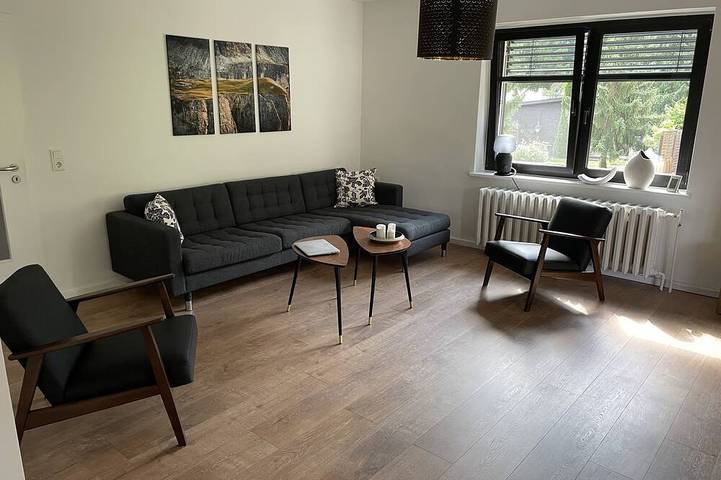 Ferienwohnung für 4 Personen, mit Terrasse und Garten