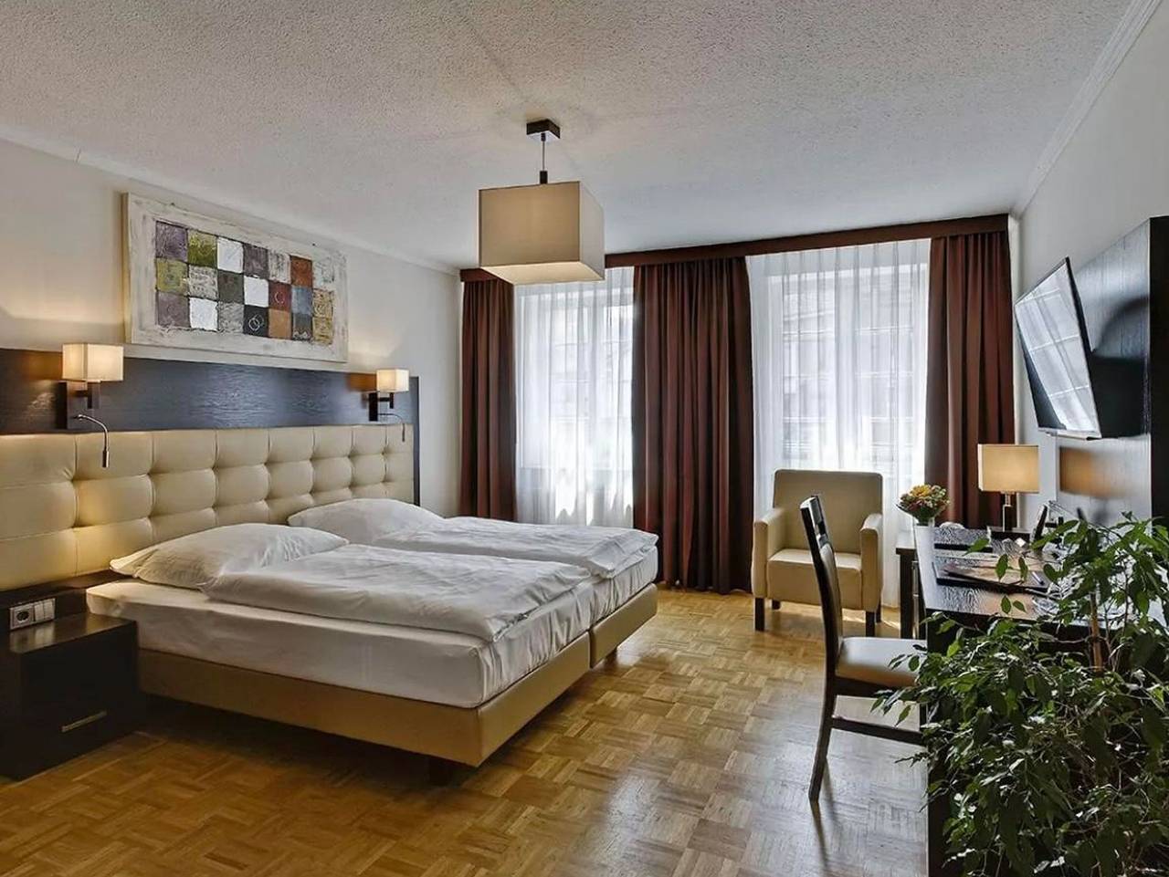 Weinhaus Wöhler - Doppelzimmer in Schwerin, Schweriner See