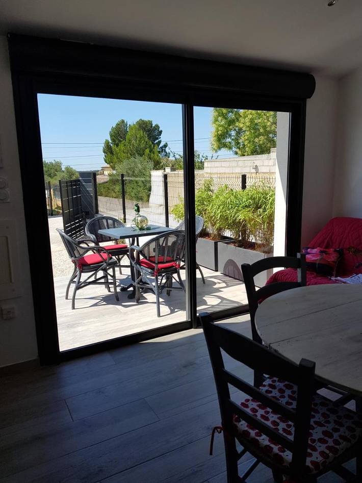 Location de vacances pour 2 personnes, avec jardin et vue à Lédenon - 3