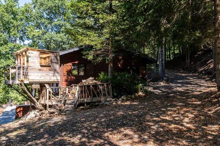 Gîte pour 9 personnes, avec jacuzzi ainsi que sauna et terrasse dans Odeigne
