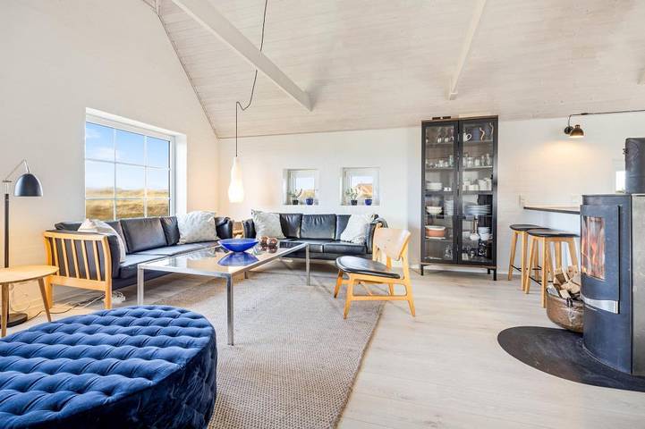 Ferienhaus für 10 Personen, mit Pool und Sauna sowie Ausblick und Balkon/Terrasse, mit Haustier in Vedersø Klit - 4