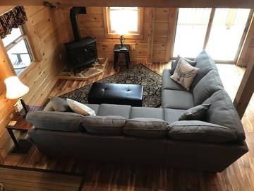 Log Cabin for 8 Guests in Carroll, White Mountain National Forest, Picture 1