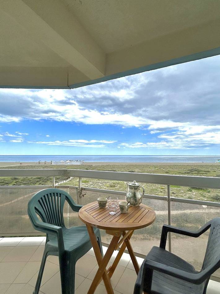 Gîte pour 4 personnes, avec balcon/terrasse dans Plage du Village (Le Barcares)