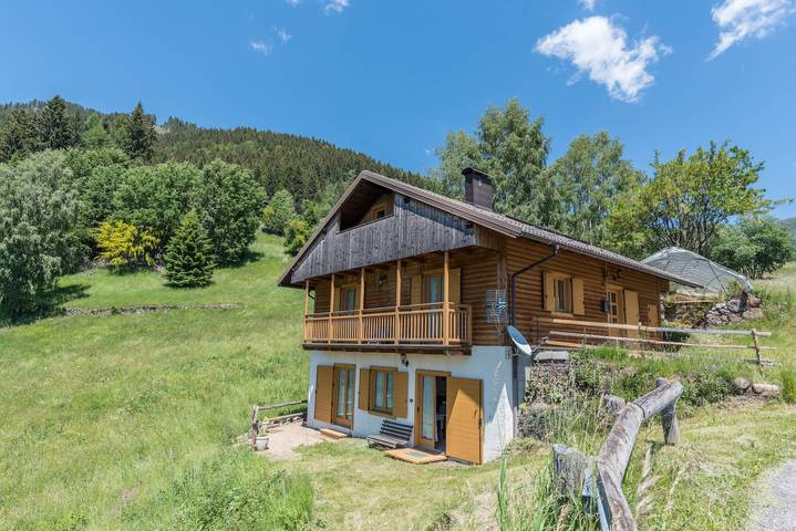Baita per 7 persone, con Balcone e Giardino