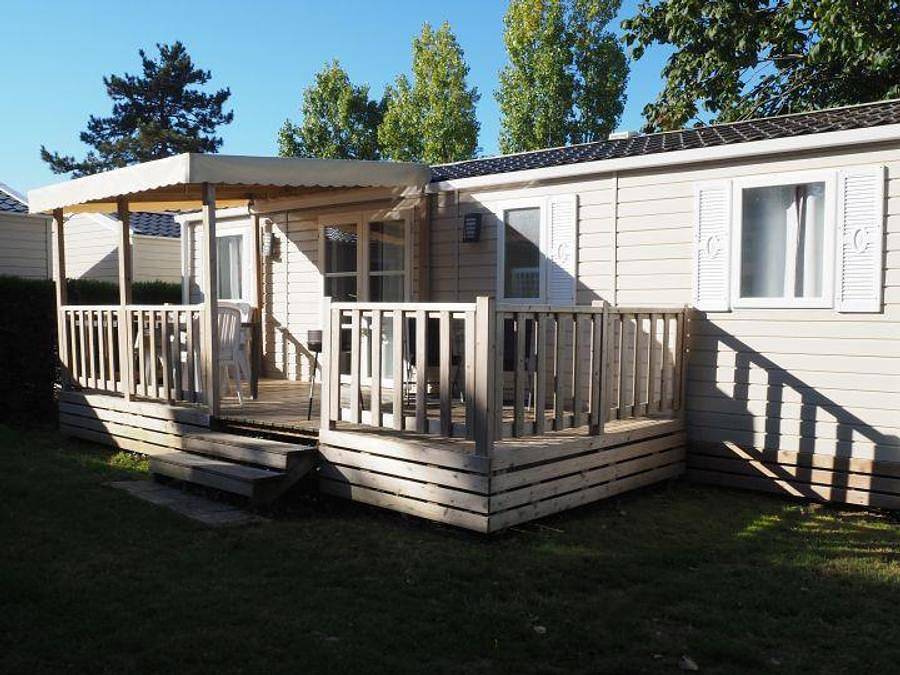 Camping La Trévillière - Mobilhome 8 personnes - C- Mobil-home Quatro - 4 chambres in Bretignolles-sur-Mer, Vallée de la Loire