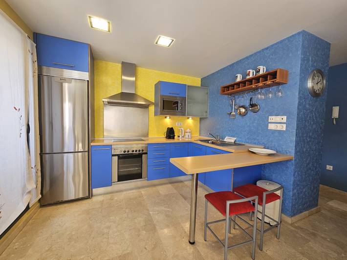 Ganze Wohnung, Ferienwohnung für 4 Personen mit Kinderpool in La Cala de Finestrat, La Vila Joiosa