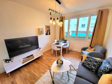 Gîte pour 6 personnes, avec balcon, animaux acceptés à Fontaine