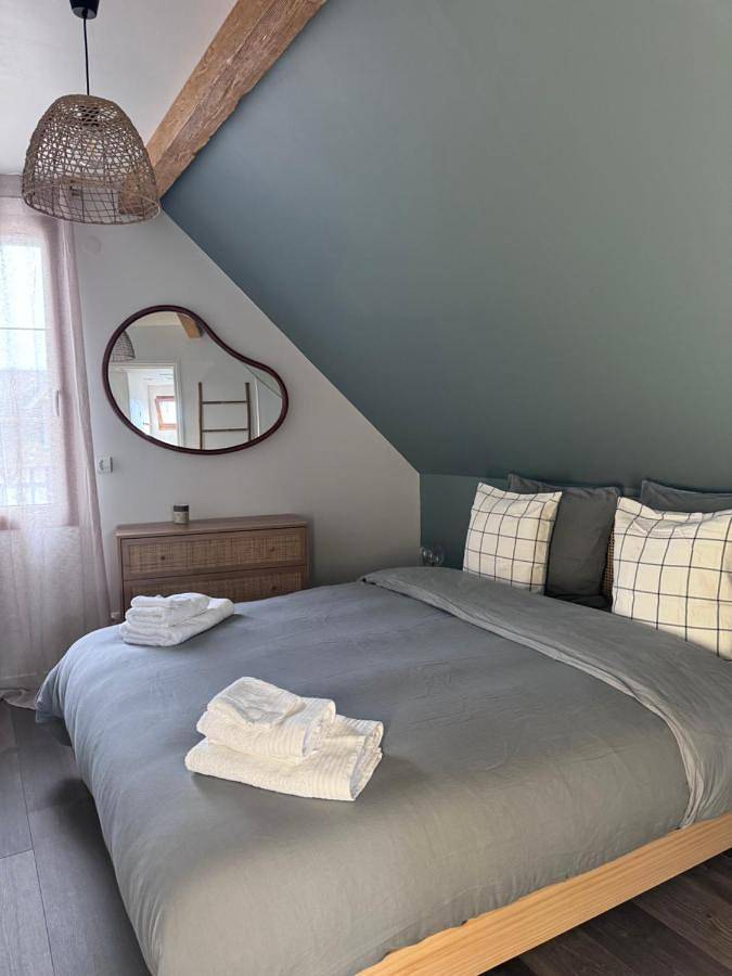 Gîte pour 4 personnes, avec vue à Équemauville - 2