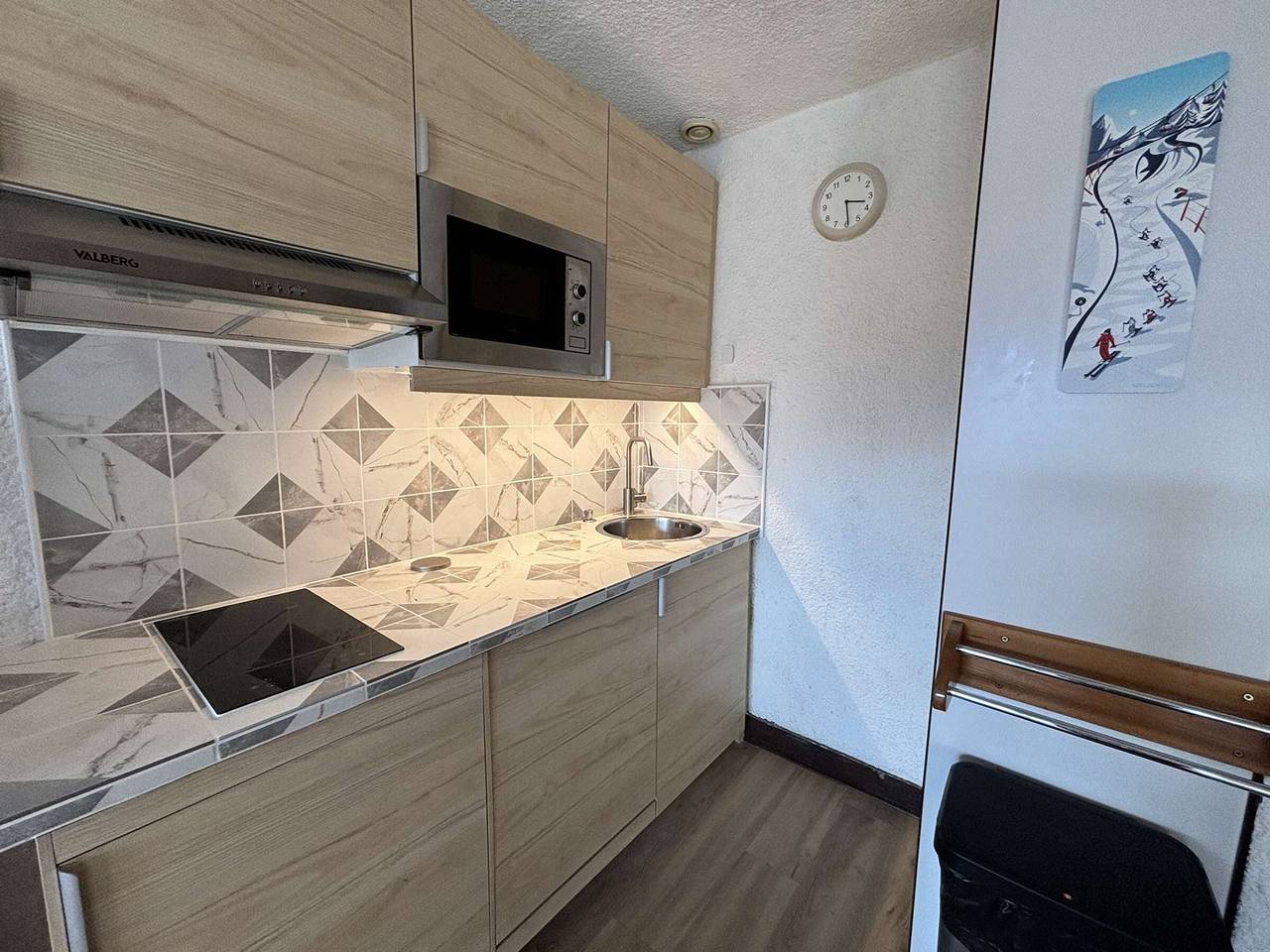 Appartement entier, Studio chaleureux pour 4 pers. au pied des pistes - L'Alpe d'Huez in Huez, Parc national des Écrins