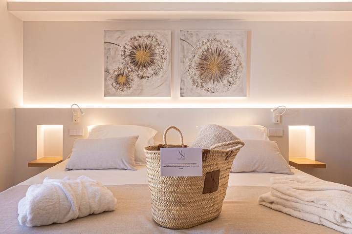 Zimmer für 2 Personen, mit Balkon und Garten sowie Sauna auf Mallorca - 4