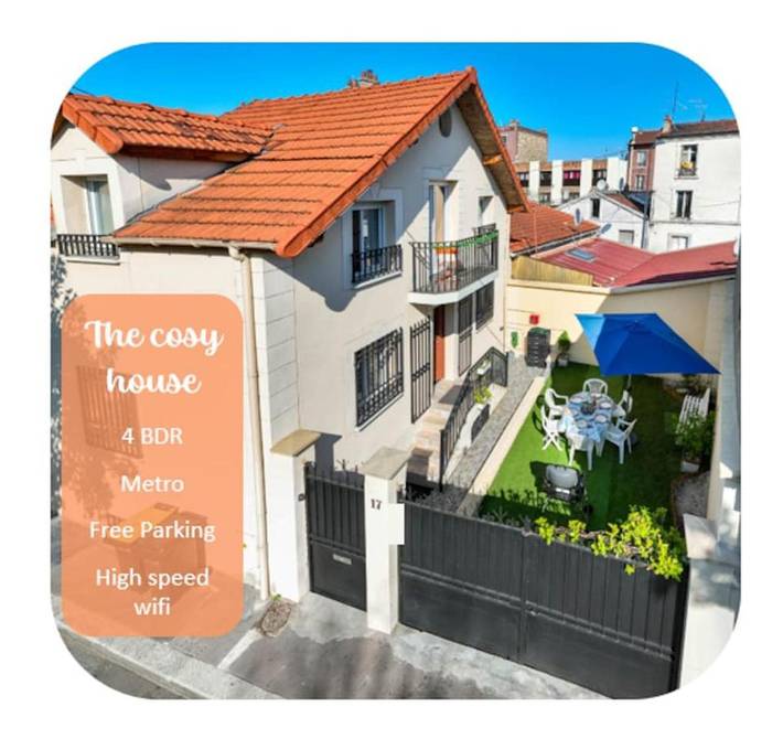 Maison de vacances pour 8 personnes, avec jacuzzi ainsi que jardin et balcon