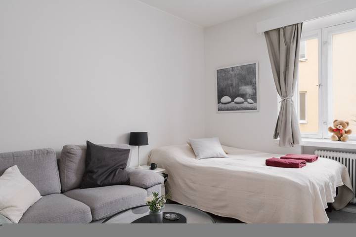 Ganze Wohnung, Comfy Studio in Central Helsinki, Best Location! in Helsinki, Uusimaa