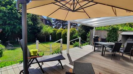 Ferienhaus für 4 Personen, mit Garten und Ausblick in Dahme