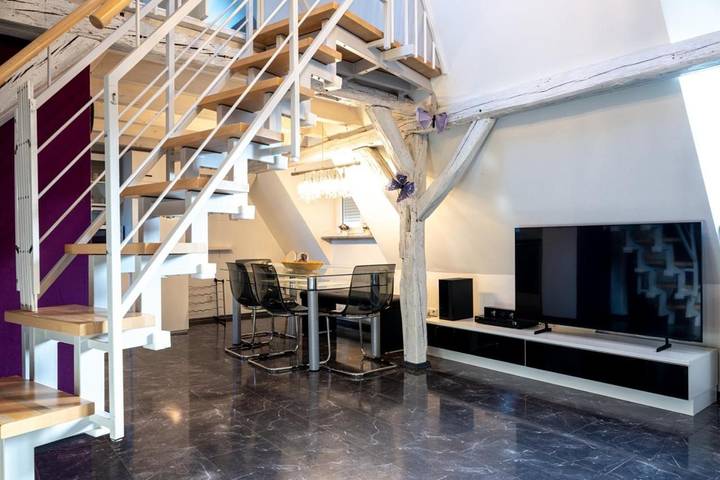Ferienwohnung für 6 Personen, mit Terrasse und Ausblick in Kenzingen
