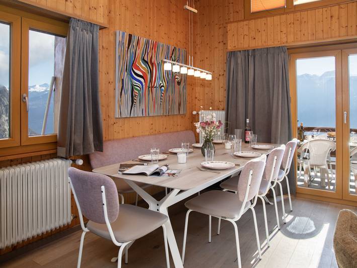 Gîte pour 6 personnes, avec balcon à Leytron - 2