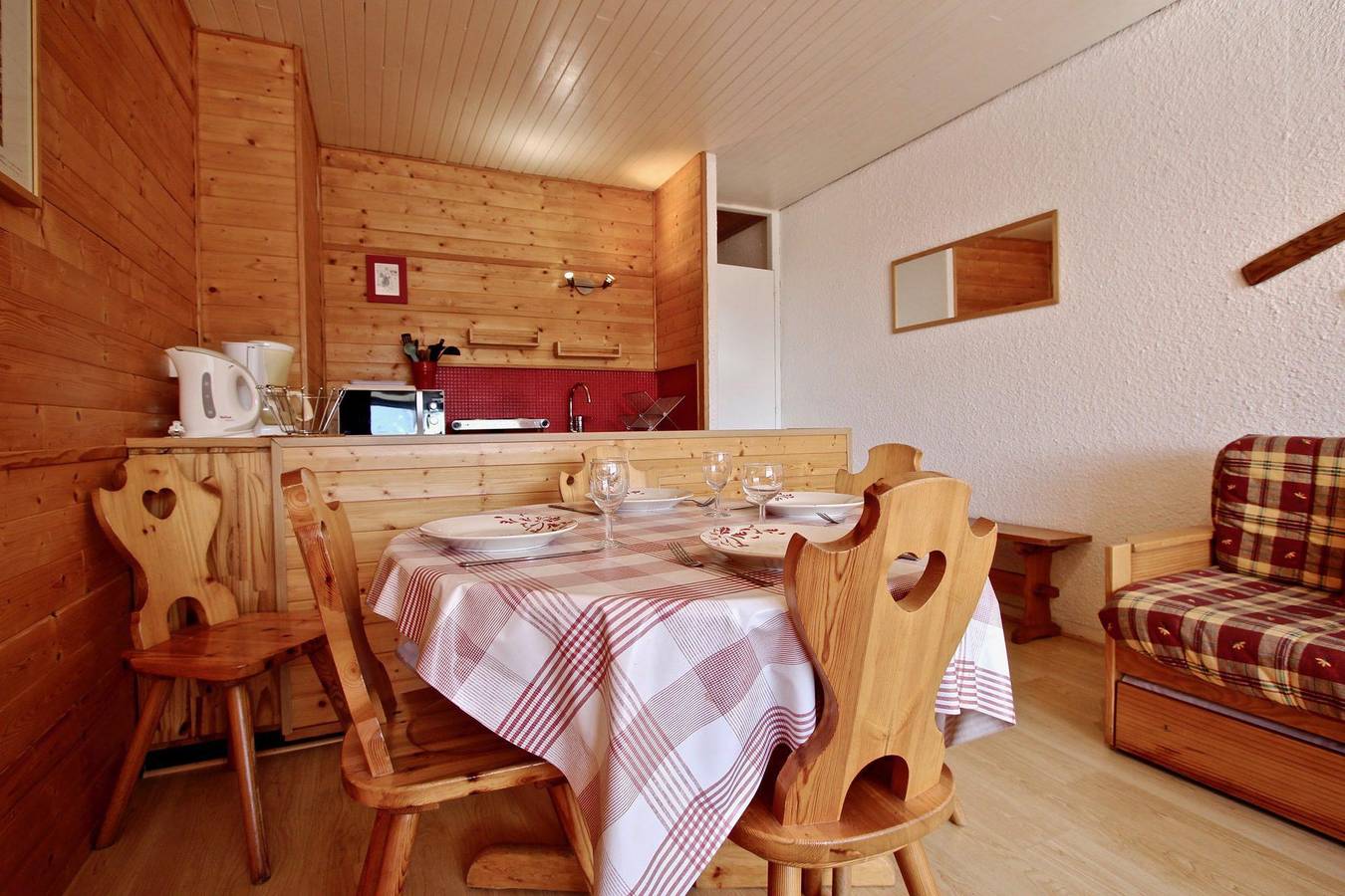 Estudio entero, Résidence le Chamois - Estudio para 4 personas (103) in Chamrousse, Parque Nacional de los Ecrins