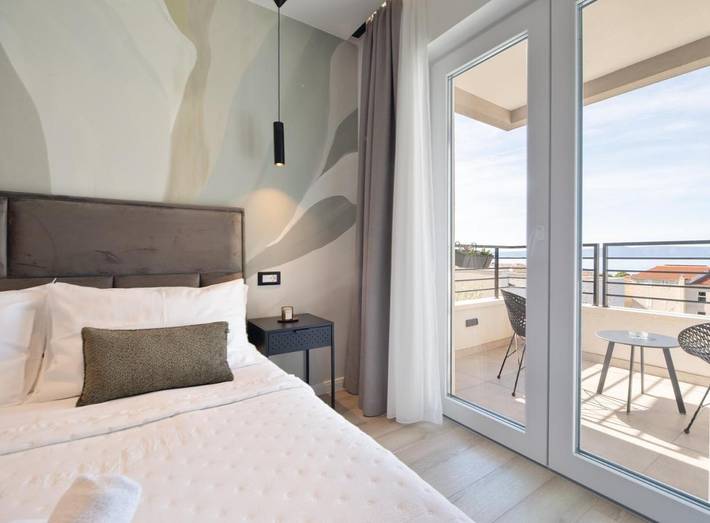Maison d’hôte pour 3 personnes, avec jardin et vue à Tučepi