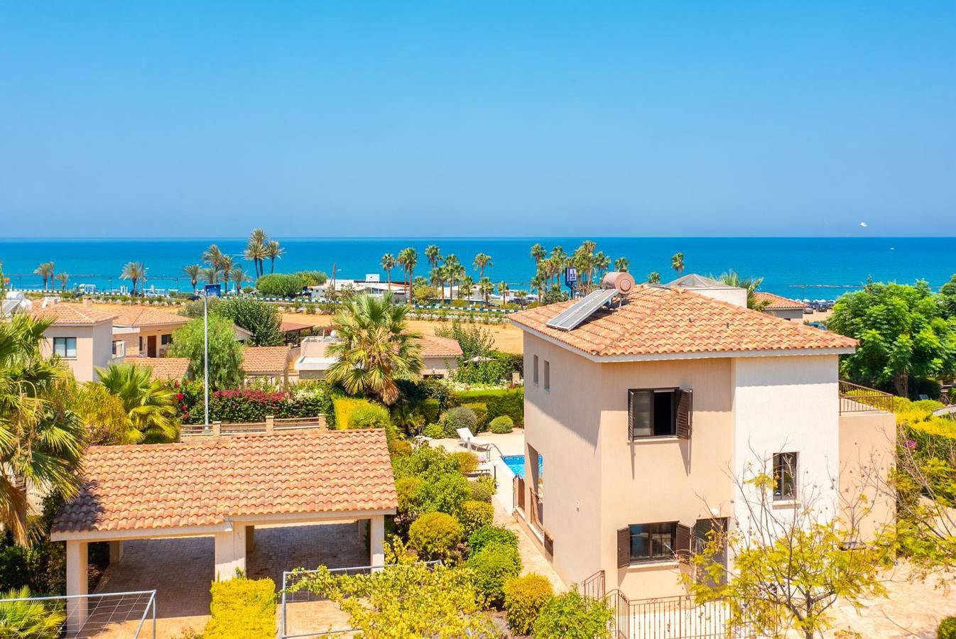 Villa for 6 personer med have in Polis Municipal Beach, Syd Cypern