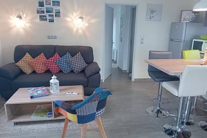 Location de vacances pour 4 personnes, avec jardin à Saint-Michel-Escalus