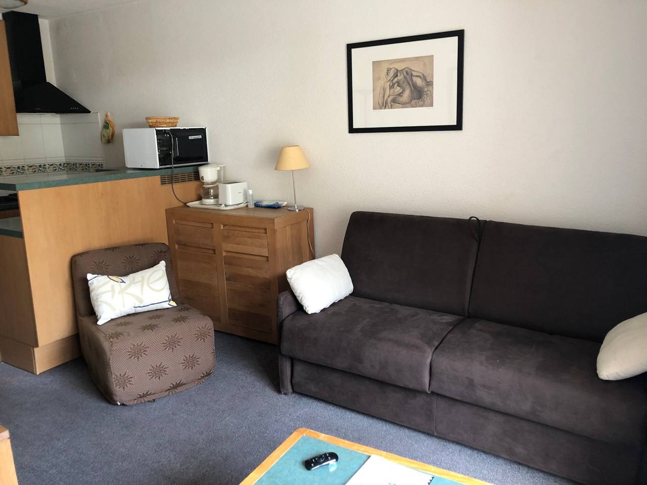 Entire studio, Comfort studio in Gourette for 4, pets allowed in Gourette, Eaux-Bonnes