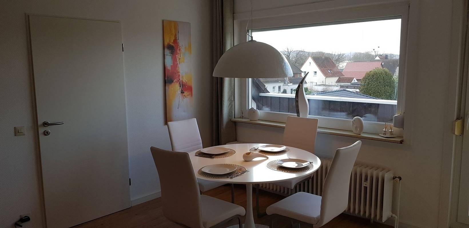 Ganze Ferienwohnung, Drosselnest Moderne Design-Wohnung. Alles neu! in Minden, Kreis Minden-Lübbecke