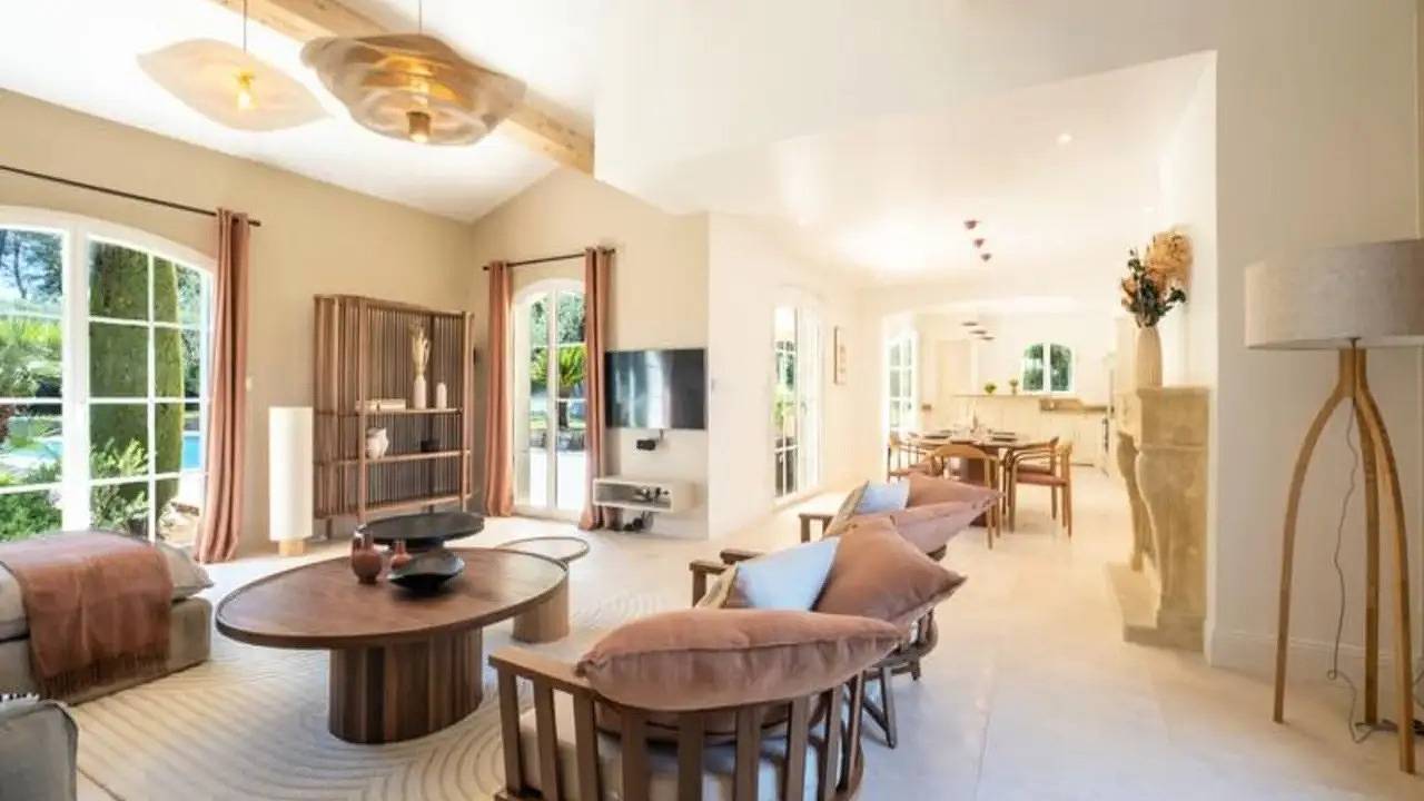 Ganze Ferienwohnung, Ferienwohnung für 13 Personen (280 m²) in Commune de Roquefort-les-Pins in Roquefort-les-Pins, Mittelmeerküste (Frankreich)