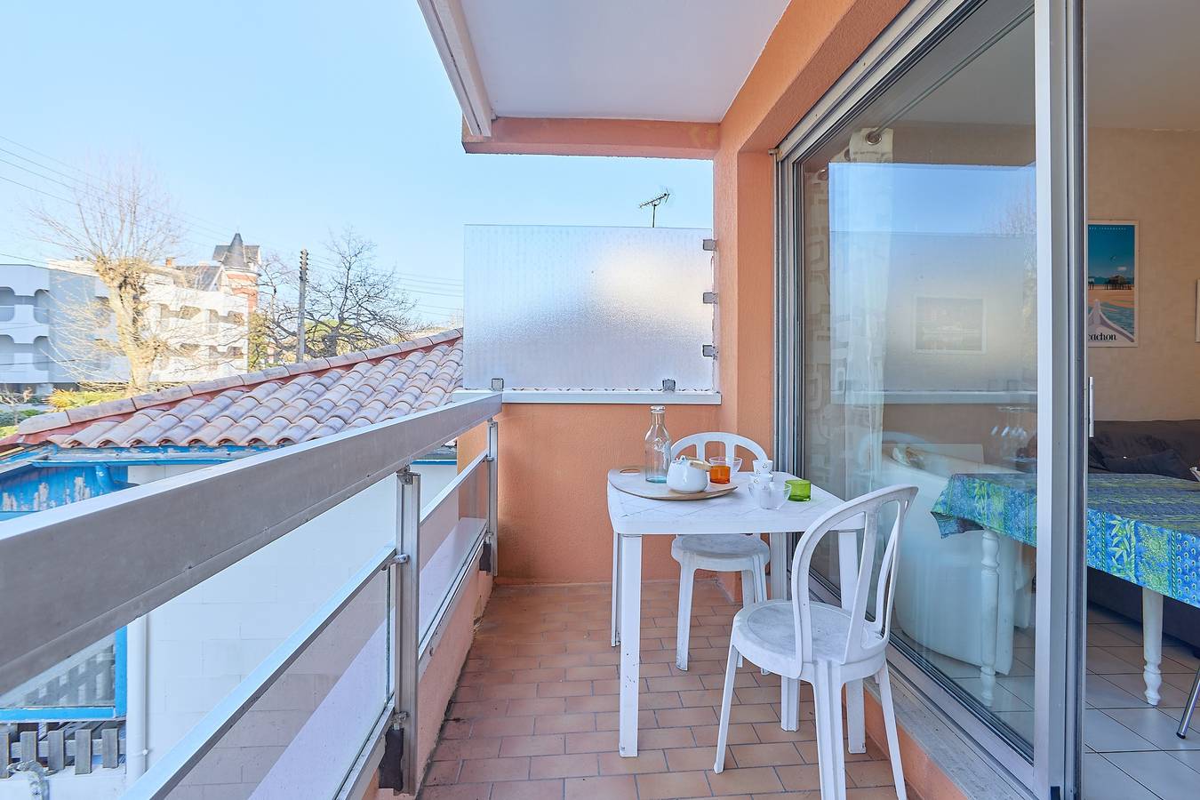 Ganze Wohnung, Ferienwohnung für 4 Personen mit Balkon in Arcachon, Arcachon und Umgebung