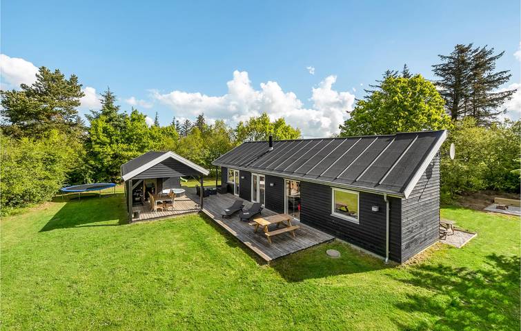 Ferienhaus für 6 Personen, mit Garten und Terrasse sowie Sauna in Skjern - 2