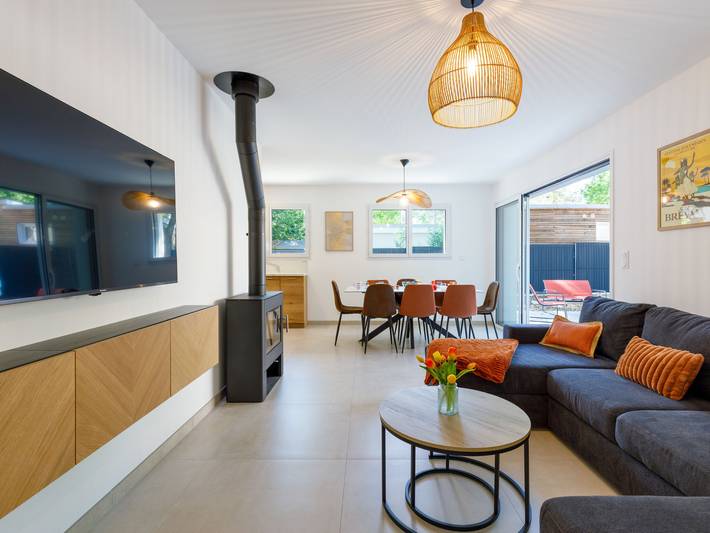 Location de vacances pour 7 personnes, avec terrasse et jardin dans Saint-Brévin l'Océan - 2