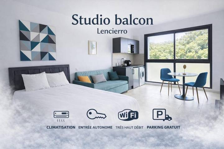 Appartement de vacances pour 4 personnes, avec Balcon et Vue