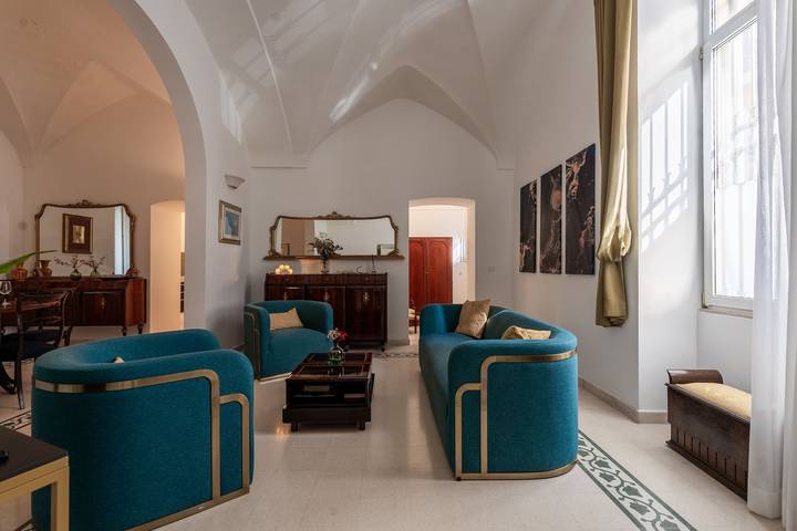 Location de vacances pour 5 personnes, avec jardin à Lecce