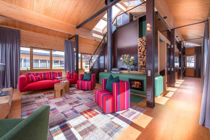 Chalet für 8 Personen, mit Ausblick und Sauna sowie Garten, mit Haustier im Lechtal - 4