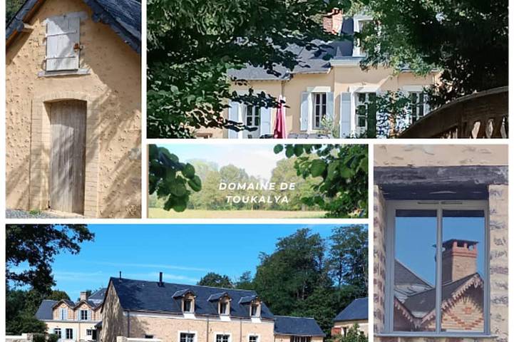 Gîte pour 15 personnes, avec jardin, animaux acceptés