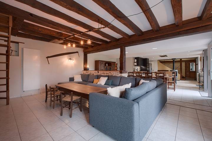 Ferienhaus für 15 Personen mit Terrasse in Bourgon, Mayenne