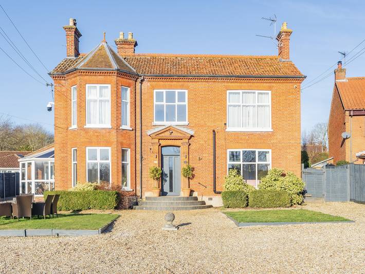 Cottage for 12 people, with garden in Norfolk