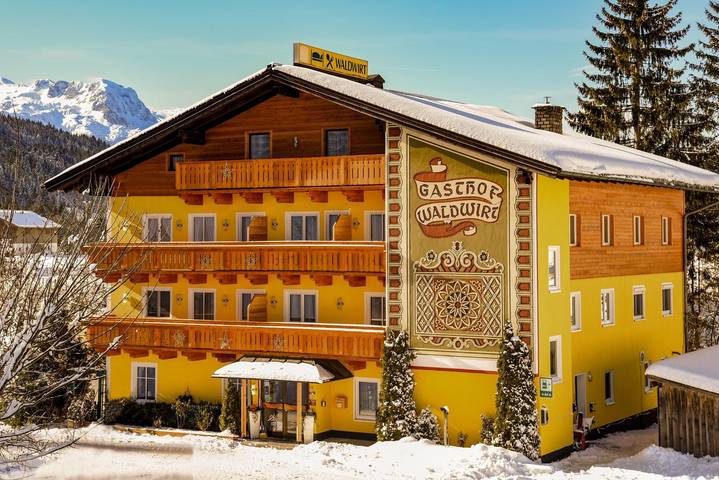 Hotel für 4 Personen, mit Garten und Terrasse, mit Haustier in Dachstein West