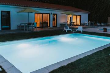 Gîte pour 4 personnes, avec piscine ainsi que jardin et vue, animaux acceptés à Covilhã