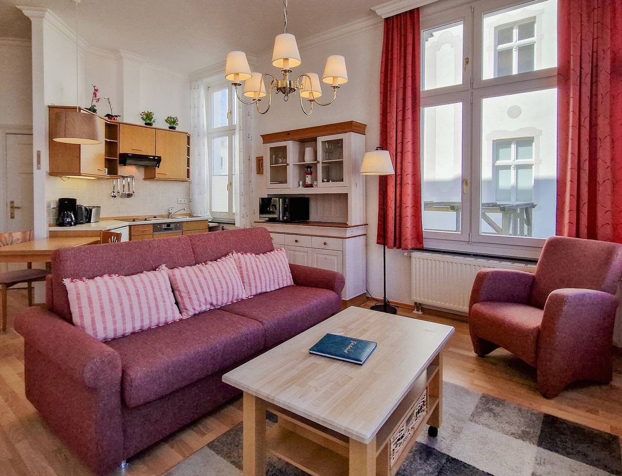 Ganze Ferienwohnung, (Brise) Villa Kurfürst App. 01 in Bansin, Heringsdorf