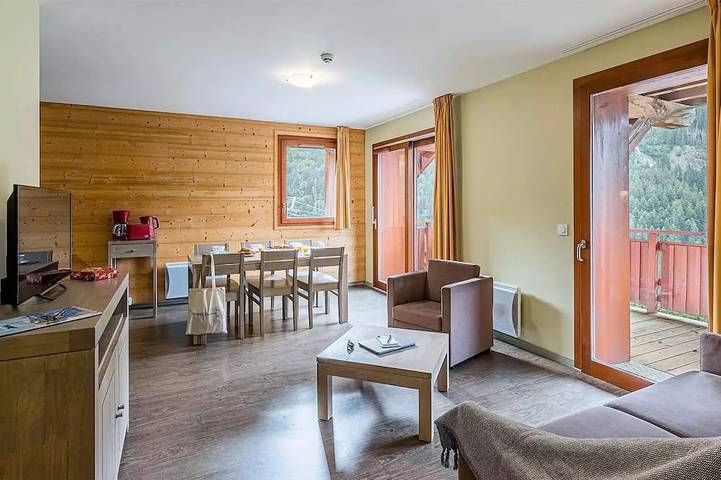 Gîte pour 6 personnes, animaux acceptés dans Patinoire Vaujany