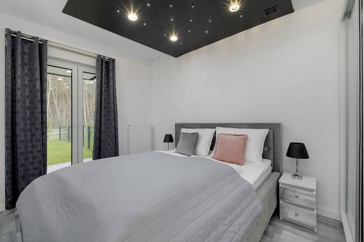 Ganze Wohnung, Ferienwohnung für 4 Personen mit Garten in Międzywodzie, Baltic Sea Pomerania