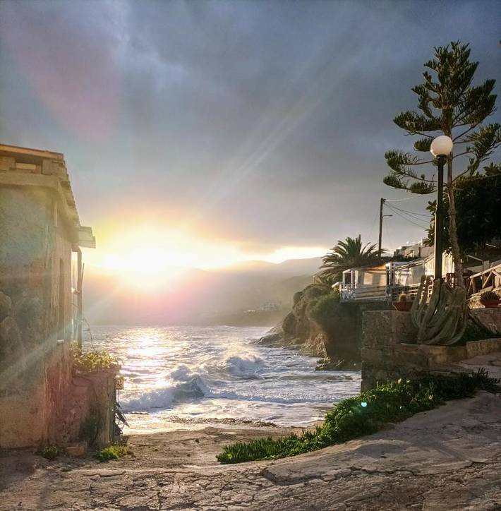 Pension voor 2 personen, met terras op Kreta