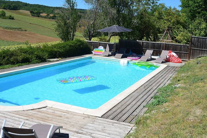Maison de vacances pour 10 personnes, avec jardin et terrasse