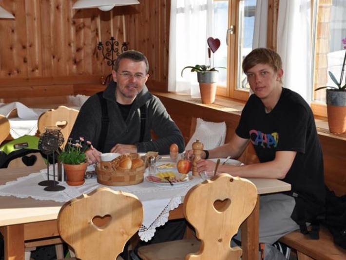 Ferienwohnung für 3 Personen, mit Garten und Sauna sowie Terrasse, mit Haustier in Schröcken - 2